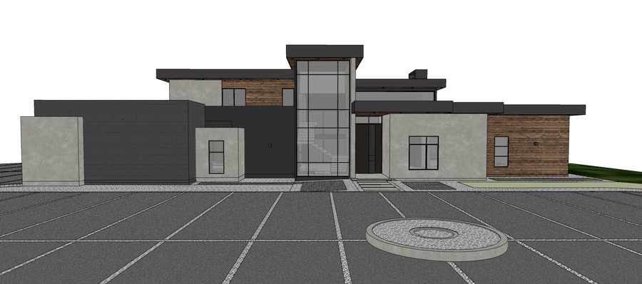 Exterior studies, frame 1