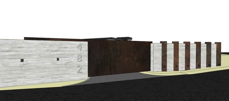 Exterior studies, frame 17