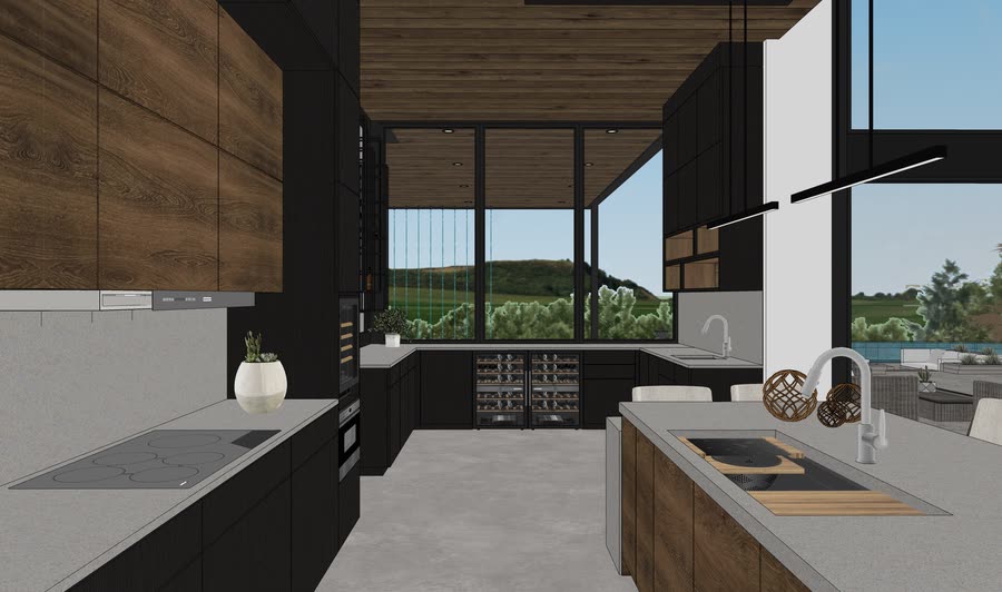 Interiors, full set, frame 1