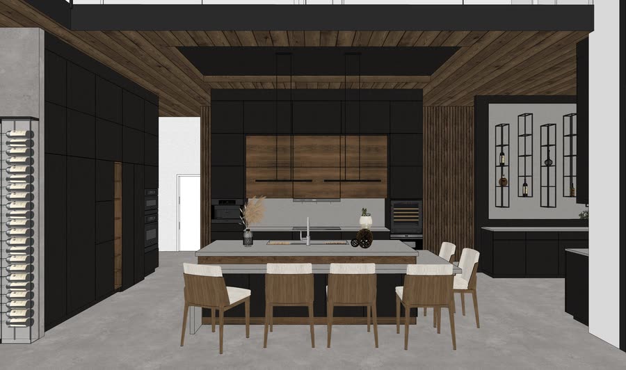 Interiors, full set, frame 6