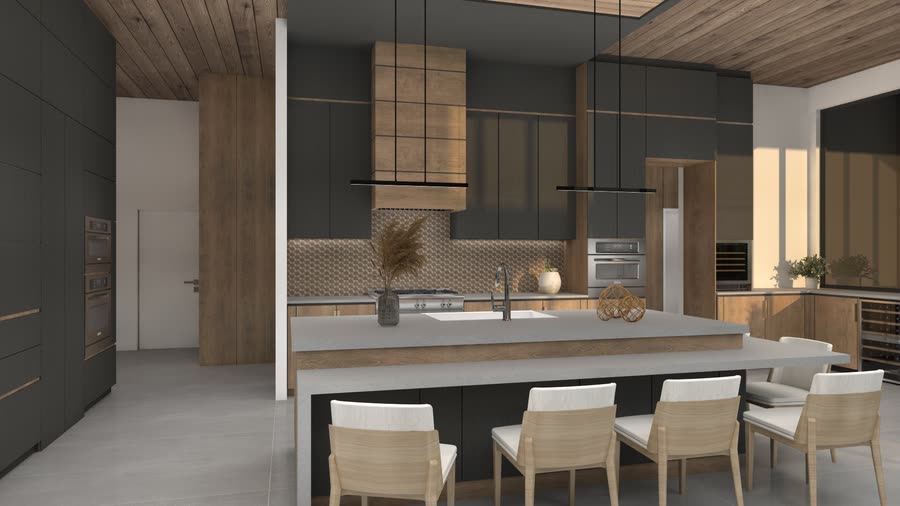 Interior renderings, round one, frame 1