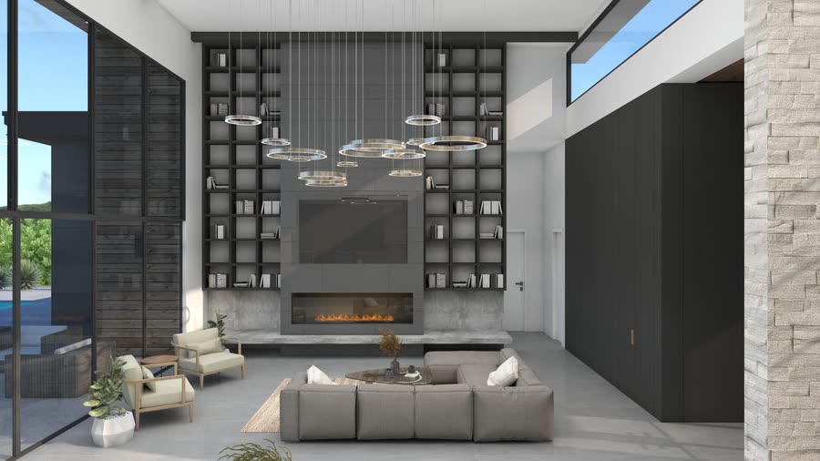 Interior renderings, round one, frame 13
