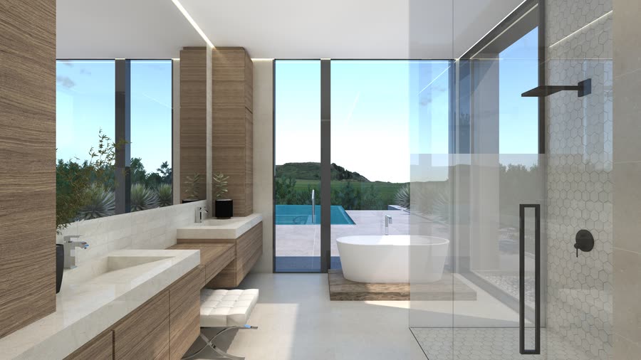 Interior renderings, round one, frame 16