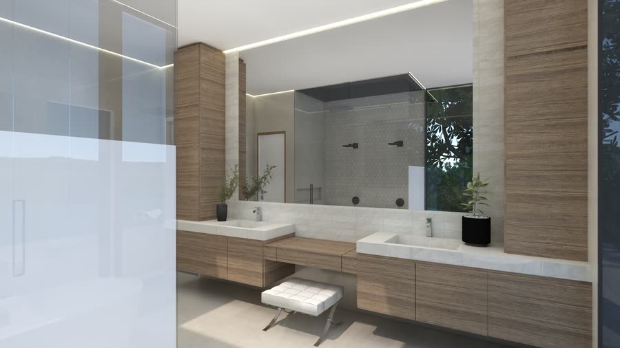 Interior renderings, round one, frame 18