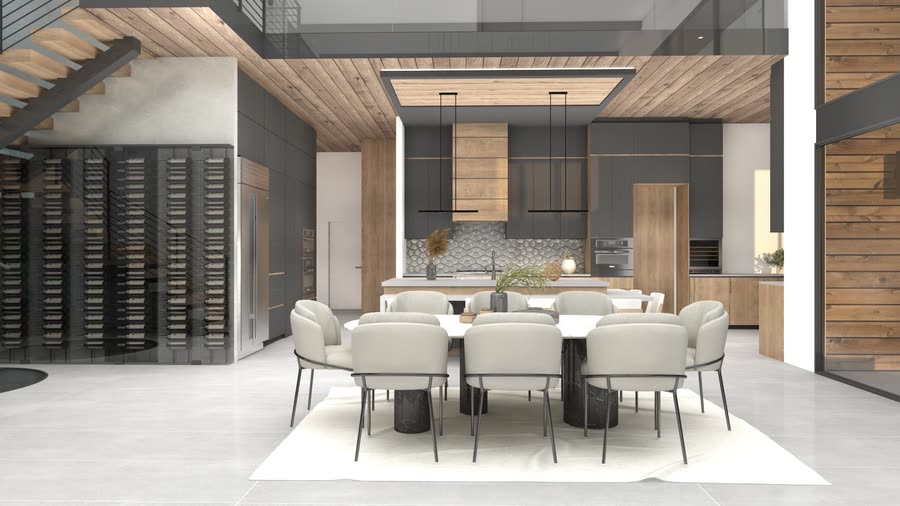 Interior renderings, round two, frame 8