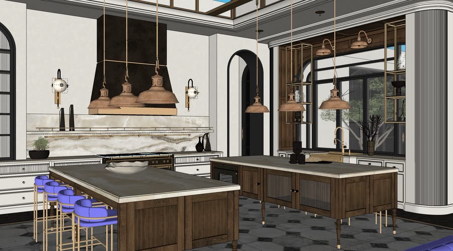 Chapter House, second drafts across the building, frame 3