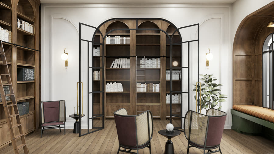Chapter House, second V-Ray pass, frame 12