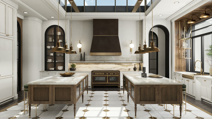 Chapter House, second V-Ray pass, frame 2