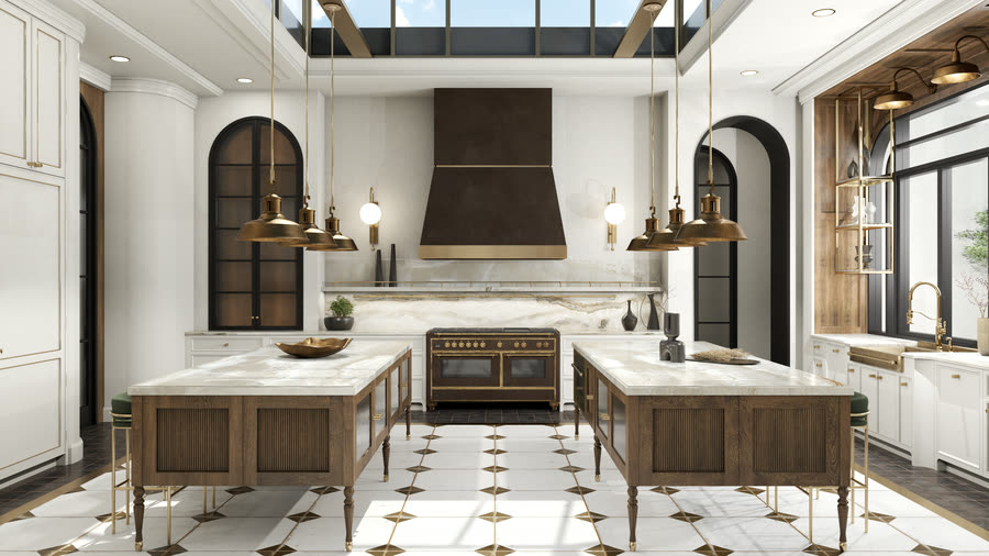 Chapter House, second V-Ray pass, frame 3