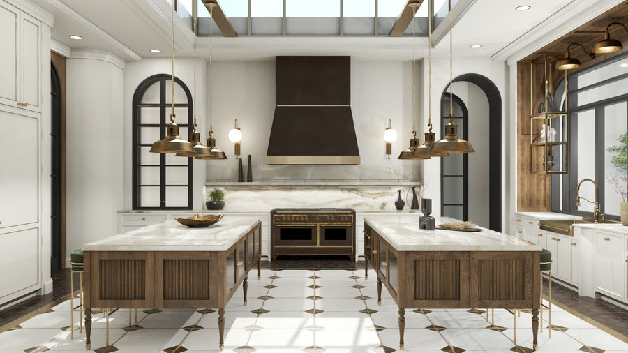 Chapter House, second V-Ray pass, frame 4