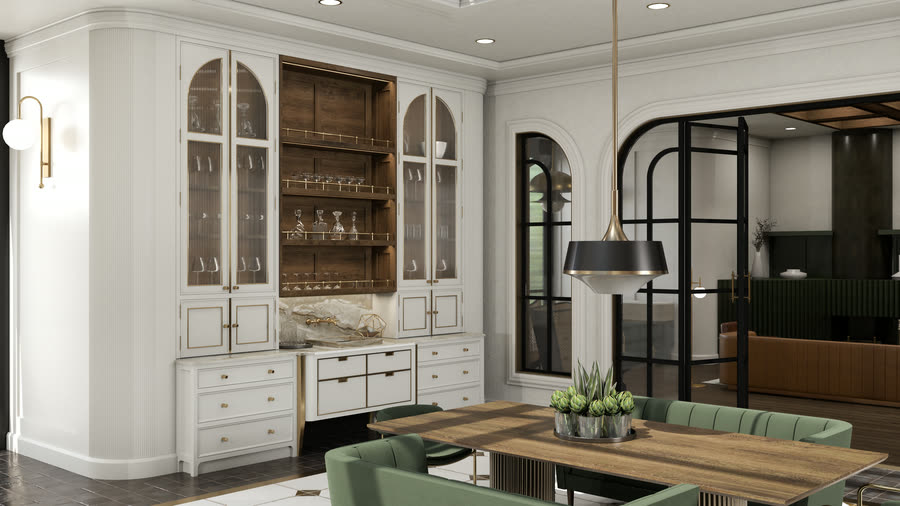 Chapter House, second V-Ray pass, frame 9