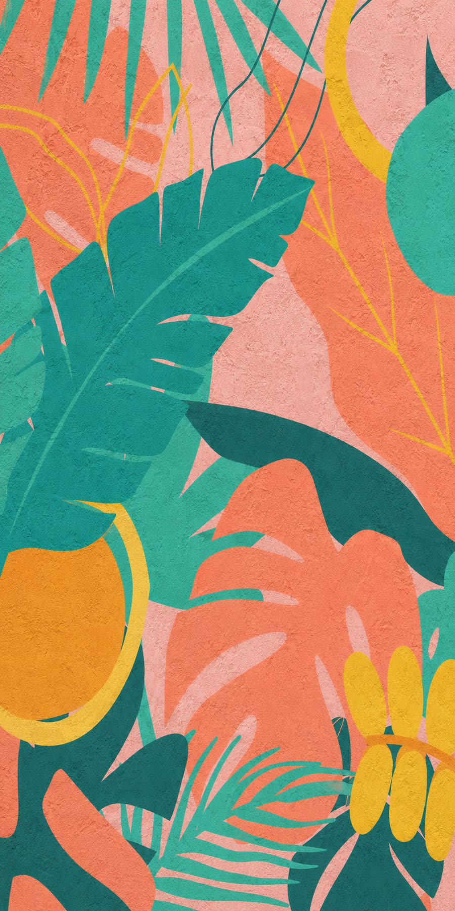 Mural option three in the same palette