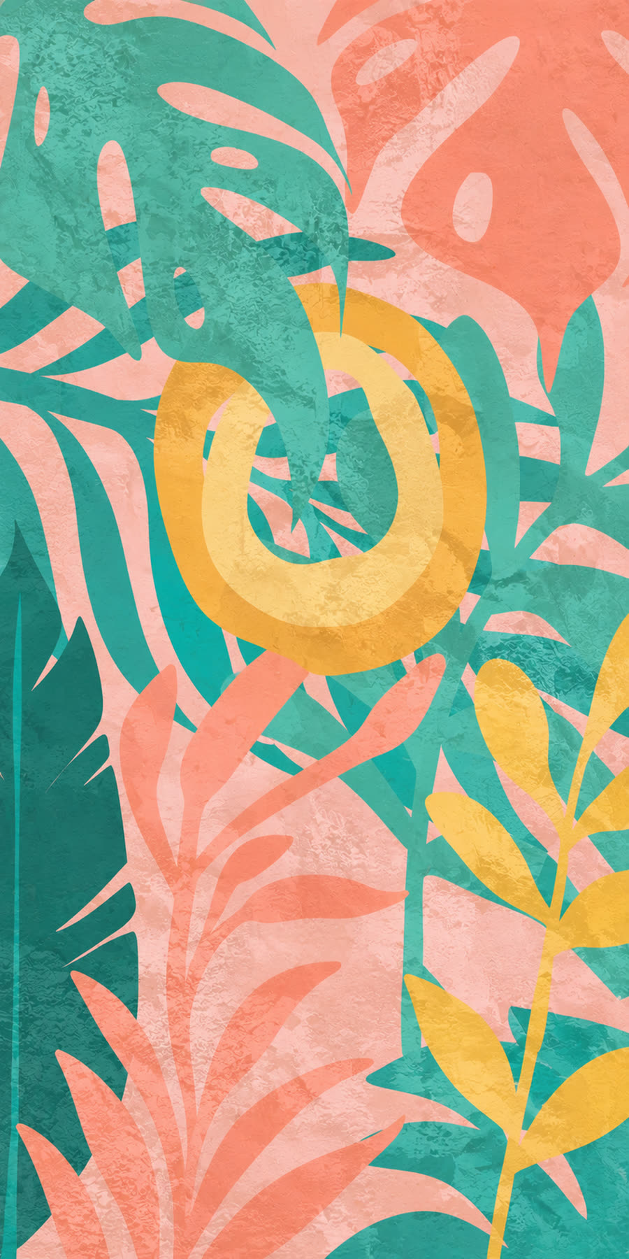 Mural option four in the same palette