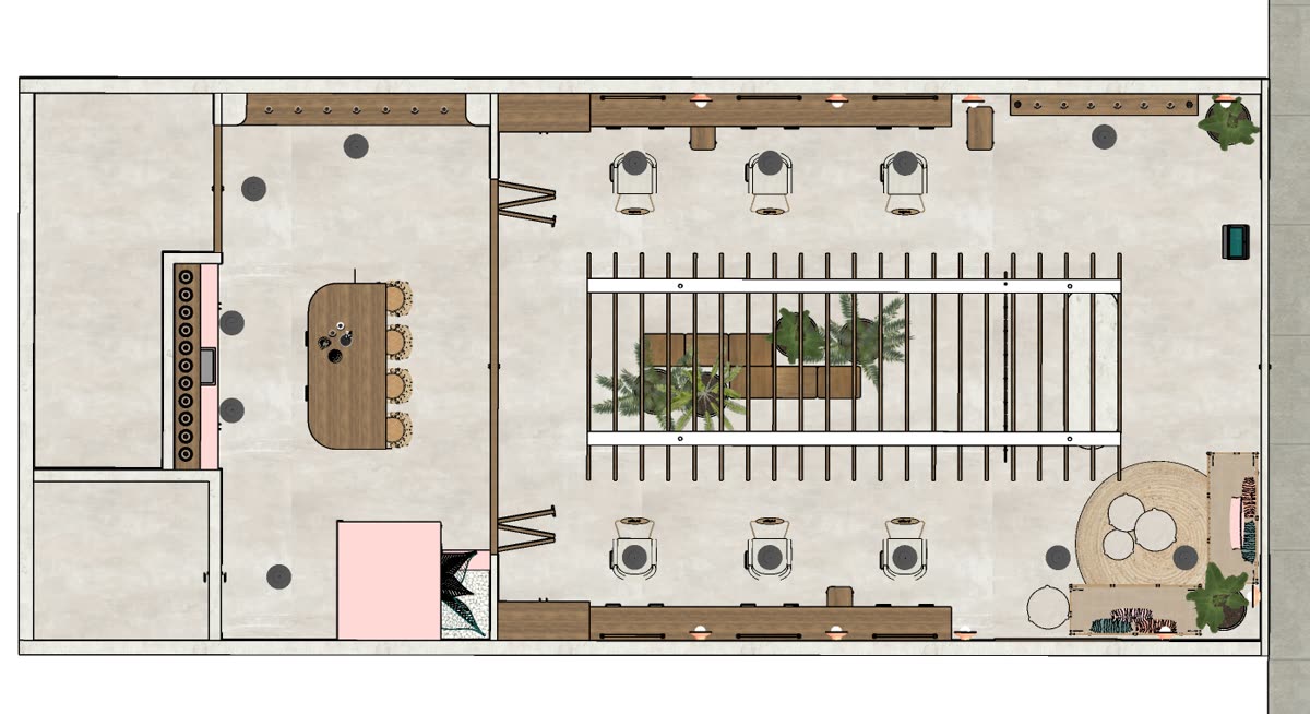 Round three &middot; the frontage opened, frame 1