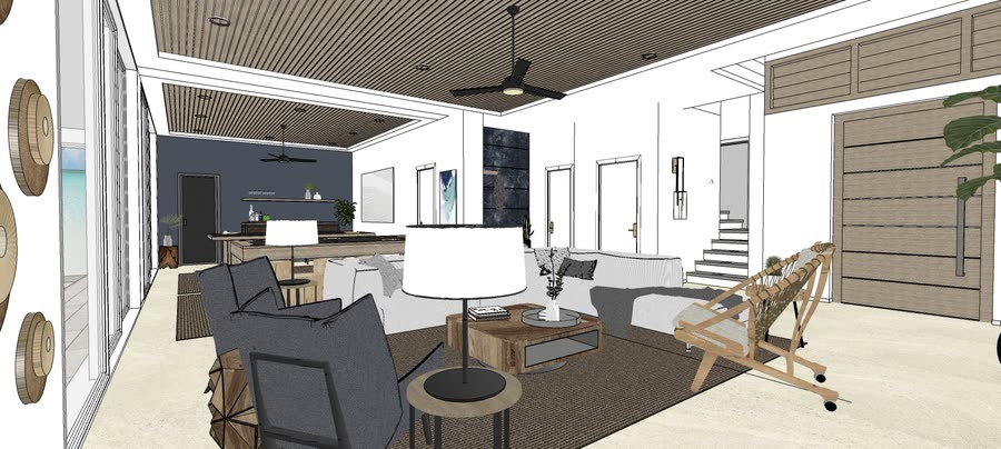 Lower level, drafts two, frame 6
